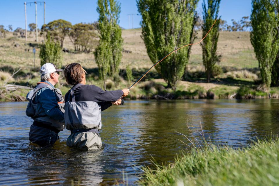 Fishing the Thredbo River